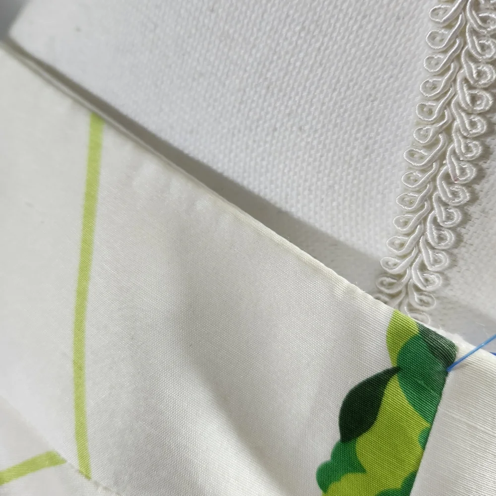 Kay Unger Green and White Strapless Dress - Picture 15 of 15